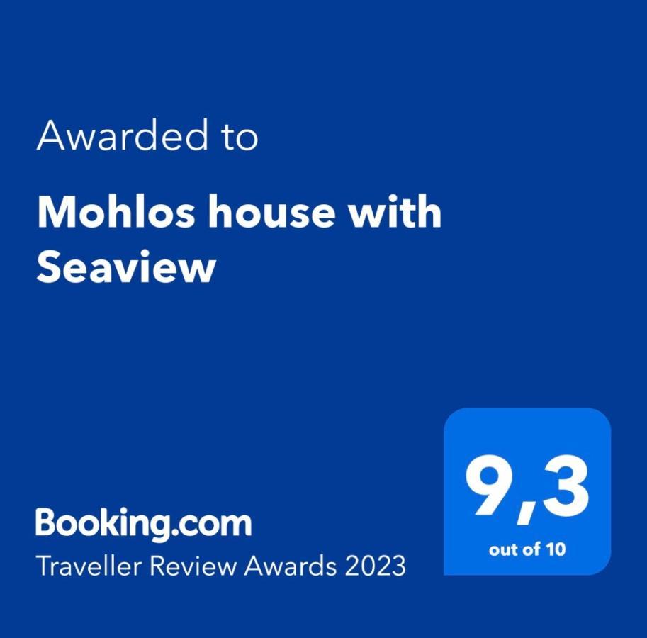 Mohlos House With Seaview Villa Mochlos Exterior photo